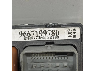 Pojistková skříňka Řídící jednotka BSM 9667199780   Peugeot 207 2010