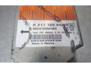 Блок подушек безопасности A2118209485, A2118209485   Mercedes-Benz CLS C219