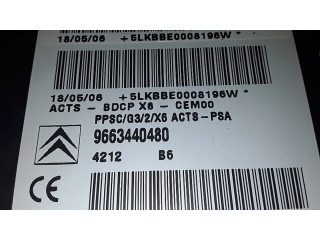 Блок подушек безопасности 9663440480   Citroen C6