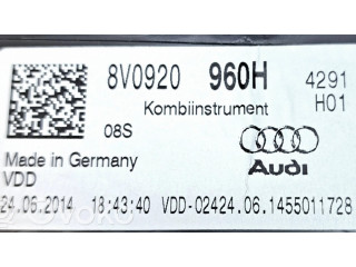 Панель приборов 8V0920960H   Audi A3 S3 8V       