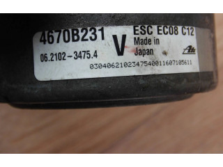 Jednotka ABS 4670B231, 06210973803   Mitsubishi Outlander 2013