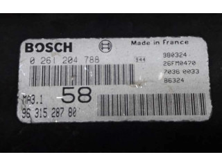 Řídící jednotka 9631528780, MA3.12222DL   Peugeot 106 1996