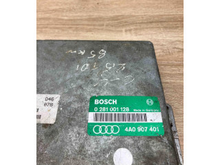 Блок управления двигателем Блок управления 4A0907401, 0281001128   Audi 100 S4 C4