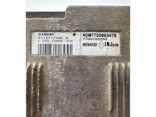 Řídící jednotka 7700863478, 7700102293   Renault Laguna I 1999