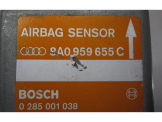 Блок подушек безопасности 8A0959655C, 0285001038   Audi A6 S6 C4 4A