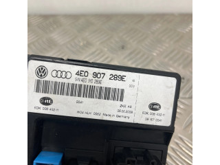 Блок комфорта 4E0907289E, 4E0910289E   Audi A8 S8 D3 4E   