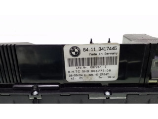 Блок управления климат-контролем 64113417445, 3417445   BMW X3 E83