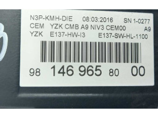 Přístrojová deska  Peugeot 2008 I 2016 9822633380, 9814039880  