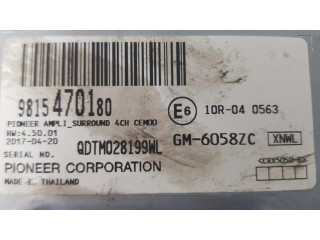 Блок управления 9815470180   Citroen SpaceTourer M