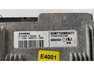 Řídící jednotka 7700863477, S103717205   Renault Laguna I 1999