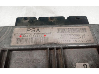 Řídící jednotka 9641815480, CENTRALITAMOTORUCE   Peugeot 106 
