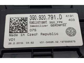 Přístrojová deska  Volkswagen Arteon 2019 3G0920791D  