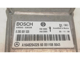 Блок подушек безопасности A1648204326, 0285001535   Mercedes-Benz ML W164