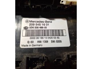 Pojistková skříňka  2095451601, 5DK00848605   Mercedes-Benz C W203 2004