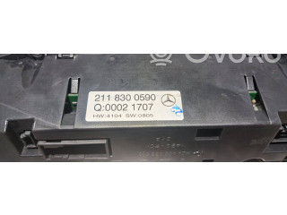 Блок управления климат-контролем 2118300590, 00021707   Mercedes-Benz E W211