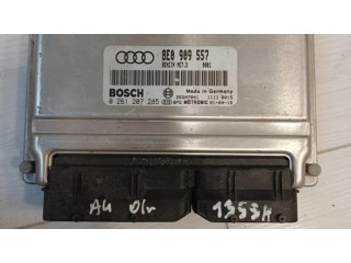 Блок управления двигателя 8E0909557, 0261207285   Audi A4 S4 B6 8E 8H