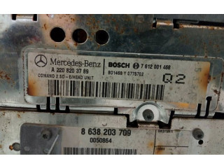   Pojistková skříňka A2208203789   Mercede-Benz S W220 2000