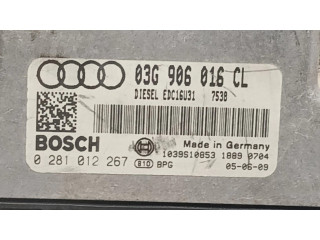 Блок управления двигателя 03G906016CL, 0281012267   Audi A4 Allroad