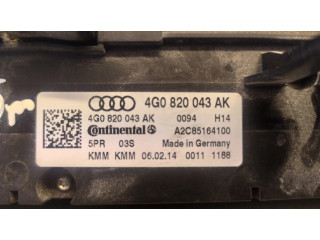 Блок управления климат-контролем 4G0820043AK   Audi A6 Allroad C7