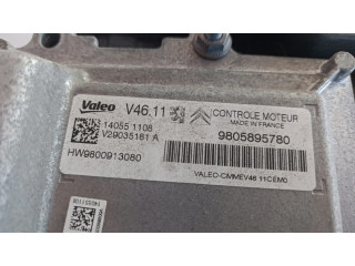 Блок управления двигателя 9805895780, HW9800913080   Citroen C3