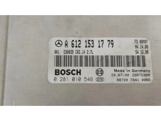 Блок управления двигателя A6121531779, CENTRALITAMOTORUCE   Mercedes-Benz ML W163