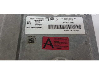 Блок управления двигателя 9830510980, A3C0177940001   Peugeot 208