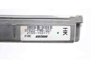 Řídící jednotka 37820PWBG01, 2155103777   Honda Jazz 2001