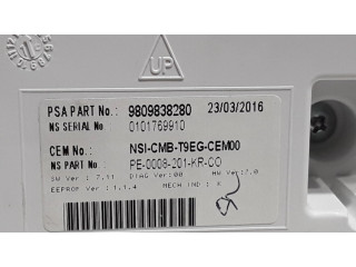 Přístrojová deska  Peugeot 308 2016 9809838280  