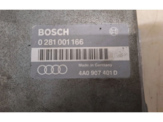 Блок управления двигателя 4A0907401D, 0281001166   Audi 100 S4 C4