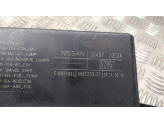 Блок предохранителей 284B7JD02A   Nissan Qashqai    