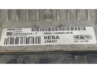 Блок управления двигателя 6M5112A650AHA, 5WS40602AT   Ford Focus C-MAX