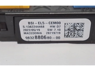   Pojistková skříňka 9832880680, 28719719   Opel Crossland X 2022