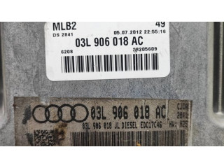 Блок управления двигателя 03L906018JL, 0281018375   Audi A4 S4 B8 8K