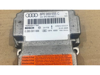 Блок подушек безопасности 8P0959655C, 0285001666   Audi A3 S3 A3 Sportback 8P