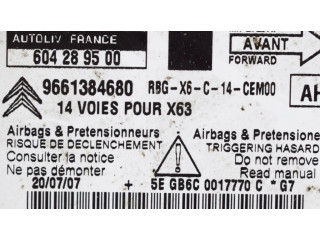 Блок подушек безопасности 604289500, 9661384680   Citroen C6