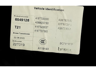 Pojistková skříňka Передний механический механизм для подъема окна A1677207900, A1677230000   Mercedes-Benz GLE W167 2020