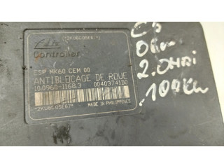 Блок АБС 10096011683, 00403741D0   Citroen  C5  2005-2008 года