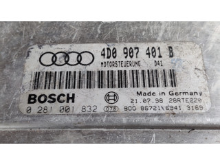 Блок управления двигателя 4D0907401B, 0281001832   Audi A8 S8 D2 4D