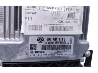 Блок управления двигателя 03L906018L, 0281016998   Seat Alhambra (Mk2)