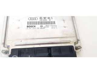 Блок управления двигателя 4b1907401d, 0281010494   Audi A6 S6 C5 4B