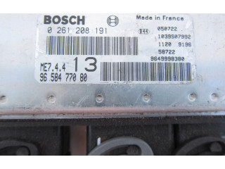 Řídící jednotka 9658477080   Peugeot 1007 2005