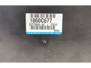 Блок управления двигателя 1860C677, E6T78683H   Mitsubishi ASX