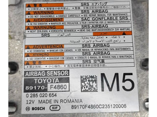 Блок подушек безопасности 89170F4860, 0285020654   Toyota C-HR II
