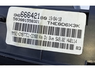 Přístrojová deska  Peugeot 308 2007 9666642180, 503001550321  