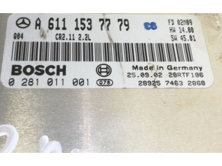 Řídící jednotka A6111537779   Mercedes-Benz C W203 2002