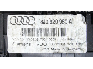 Панель приборов 8J0920980A   Audi TT TTS Mk2       