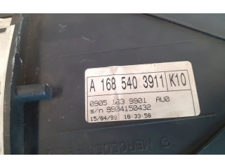 Přístrojová deska  Mercedes-Benz A W168 1999 A1685403911  