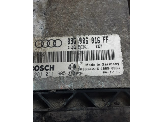 Блок управления двигателя 03G906016FF, 0281011905   Audi A3 S3 A3 Sportback 8P