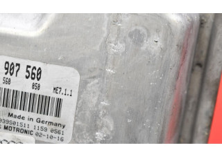 Блок управления двигателем ECU 4E0907560, 4E0907560   Audi A8 S8 D3 4E