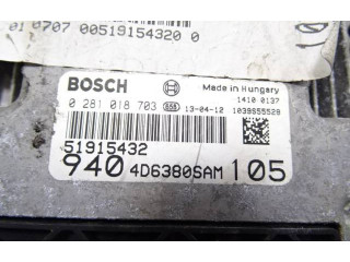 Řídící jednotka 51915432, 4D6380SAM   Alfa Romeo Giulietta 2013